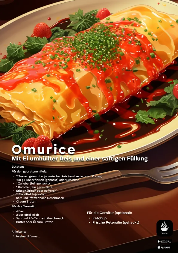 Poster: omurice