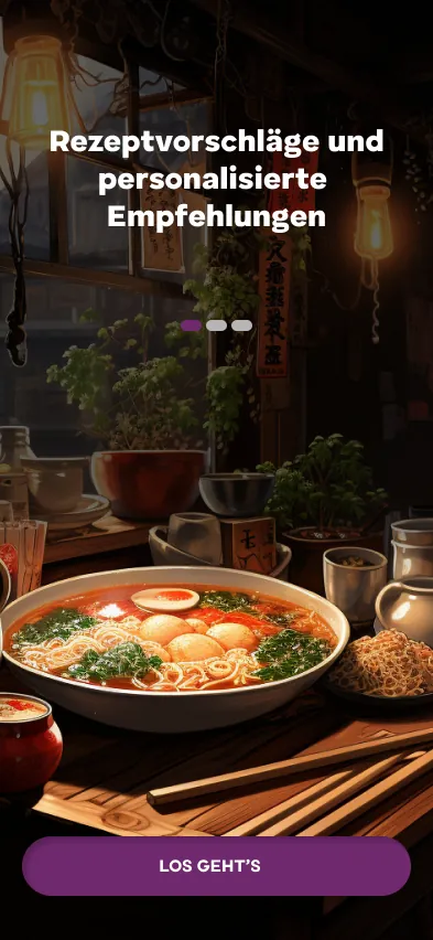 Intro: recipe suggestions