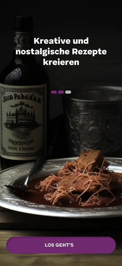 Intro: nostalgic recipes